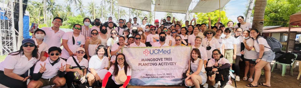 UCMED EMPLOYEES PLANT MANGROVE TREES